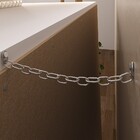 Cômoda Logan 6 Gavetas 100% Mdf Branco/olmo Italiano - Mambel