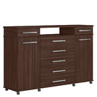 Cômoda London 7 Gavetas Café Touch - Demóbile