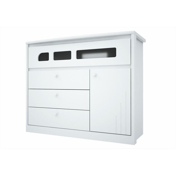 Cômoda Maçã Do Amor 4 Gavetas Branco - Henn