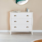 Cômoda Madeira Maciça 3 Gavetas Antoniette