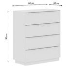 Comoda Madesa 4 Gavetas