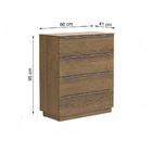 Comoda Madesa 4 Gavetas