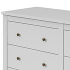 Cômoda Maggiore 6 Gavetas Móveis Lopas  Branco