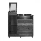 Cômoda Mato Grosso 1 Portas 3 Gavetas Com Espelho Ypê - Rodmó