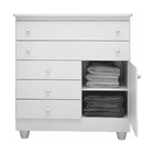 Cômoda Melida Nature Branco