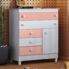 Cômoda Melida Rosê Branco