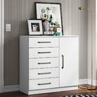 Comoda Mila 05 Gavetas 01 Porta 2014145 Armoveis