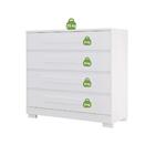 Cômoda Miray 4 Gv Branca