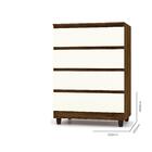 Cômoda Moderna E Resistente Com 4 Gavetas Espaçosas