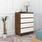 Cômoda Moderna E Resistente Com 4 Gavetas Espaçosas