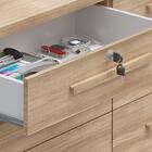 Comoda Monza 8 Gavetas Com Pés