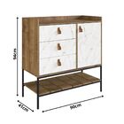 Cômoda Multifuncional Personal - Marrom/volakas