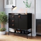 Cômoda Multifuncional Personal Quartos Preto