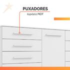 Cômoda Multiuso 10 Gavetas 1 Porta Ferrari Com Rodízios