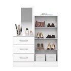 Cômoda Multiuso 2 Portas 3 Gavetas Liza Briz Branco