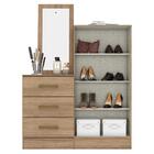 Cômoda Multiuso Liza 2 Portas E 3 Gavetas - Móveis Briz