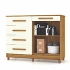 Cômoda Muskogee Canela Champagne