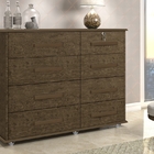 Cômoda Neron 8 Gavetas Ipê