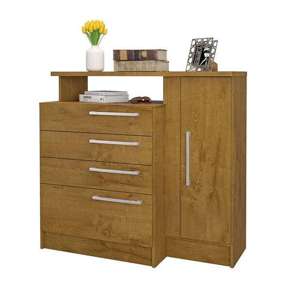 Cômoda Nevada 1 Pt 4 Gv Canelato