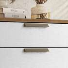 Cômoda New Conect 4 Gv Branca E Jatobá