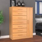 Cômoda New Mônaco Mdp Corrediça Plástica  Cinnamomo