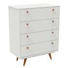 Cômoda Nouve Plus 4 Gv Branca