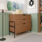 Cômoda Oasis 3 Gavetas Preto/nature - Art Panta