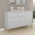 Comoda Old Clean Com Sapateira Comoda Infantil Mdf 3 Gavetas