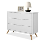 Cômoda Old Clean Plus Branco/nature – Planet Baby Móveis