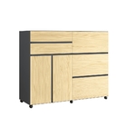 Comoda Olimpia II Pinus Grafite