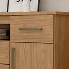 Cômoda Oslo 2 Portas 5 Gavetas Freijó - Mx Móveis