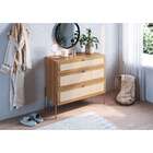 Cômoda Oslo 3 Gv Hanover E Dourada