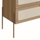 Cômoda Oslo 3 Gv Hanover E Dourada