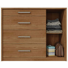 Cômoda Palacius Caemmun Com Aplique Ripado Em Mdp