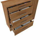 Cômoda Palacius Caemmun Com Aplique Ripado Em Mdp