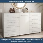 Cômoda Para Quarto 10 Gavetas E 1 Porta Imperial Branco