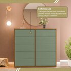 Cômoda Para Quarto 10 Gavetas Melinda Freijó / Verde