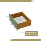 Cômoda Para Quarto 10 Gavetas Melinda Freijó / Verde