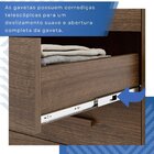 Cômoda Para Quarto 1 Portas 4 Gavetas Pérola Expresso Móveis