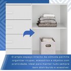 Cômoda Para Quarto 1 Portas 8 Gavetas Ônix Expresso Móveis Br