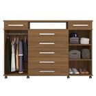 Cômoda Para Quarto 2 Portas 7 Gavetas London D02 Amendola Tou