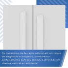 Cômoda Para Quarto 2 Portas 8 Gavetas Esmeralda Expresso Móve