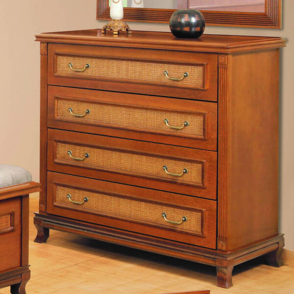 Cômoda Para Quarto 4 Gavetas - Athenas - Móveis Montanhês