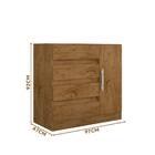 Cômoda Para Quarto 4 Gavetas Freijó Baunilha 8000-97 Araplac