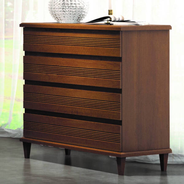 Cômoda Para Quarto 4 Gavetas - Lisboa - Móveis Montanhês