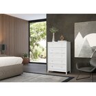 Cômoda Para Quarto 5 Gavetas Dm-229 Branco