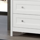 Cômoda Para Quarto 5 Gavetas Dm-229 Branco