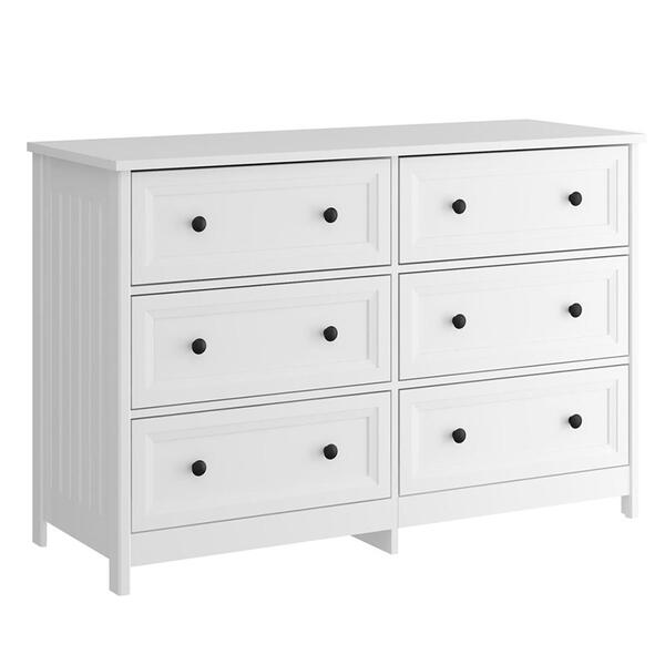 Comoda Para Quarto 6 Gavetas 120 Cm Dm217 Dtall