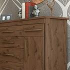 Cômoda Para Quarto 6 Gavetas Com Sapateira Elegance 2089 Capu