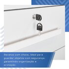 Cômoda Para Quarto 7 Gavetas Topázio Expresso Móveis Branco